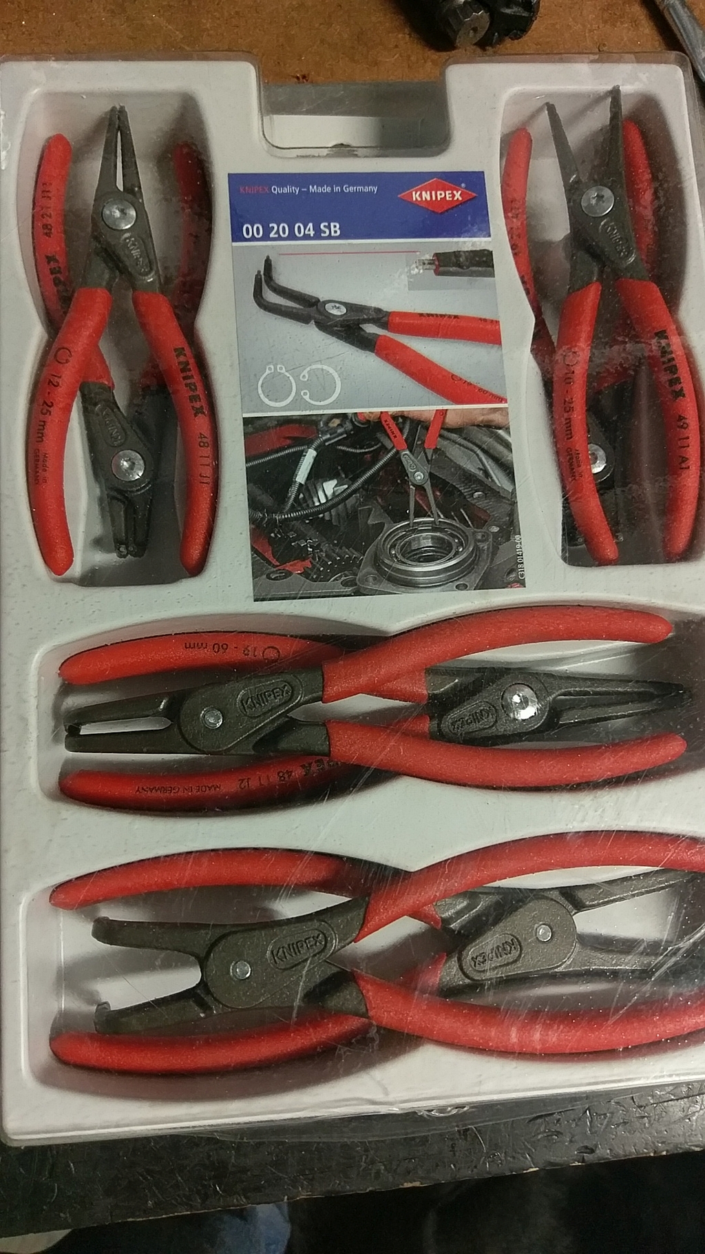 Knipex Snap Ring Plier Kit