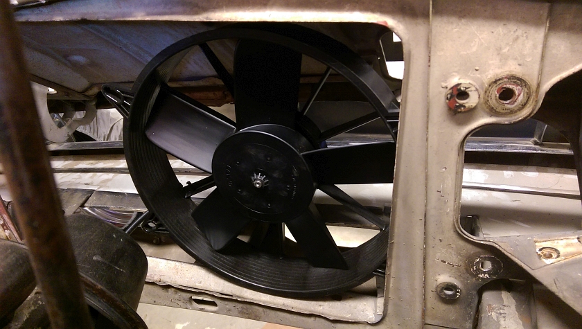 Sunbeam Tiger Electric Fan Install