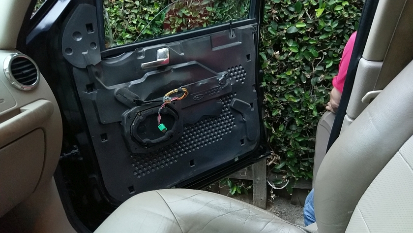 Expedition Door Exposed