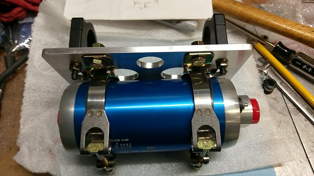 Finished EFI Fuel Pump Mounted