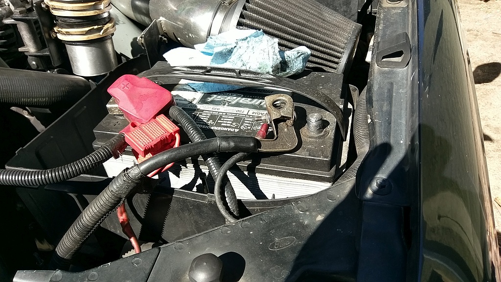 Remove Driver Battery Connection