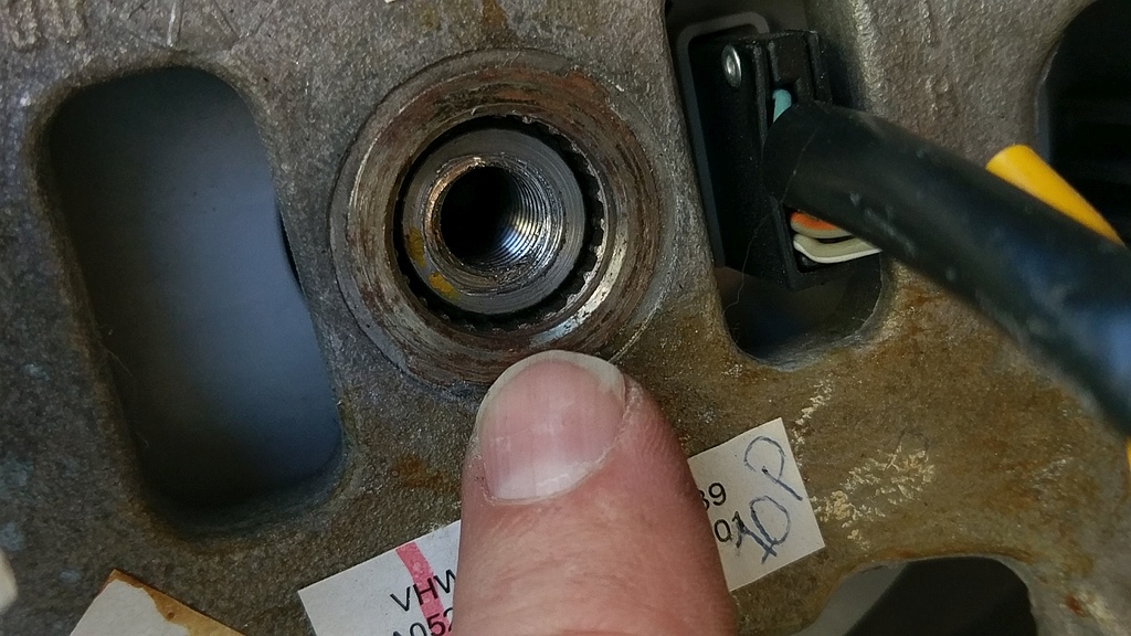 Align Steering Shaft Splines