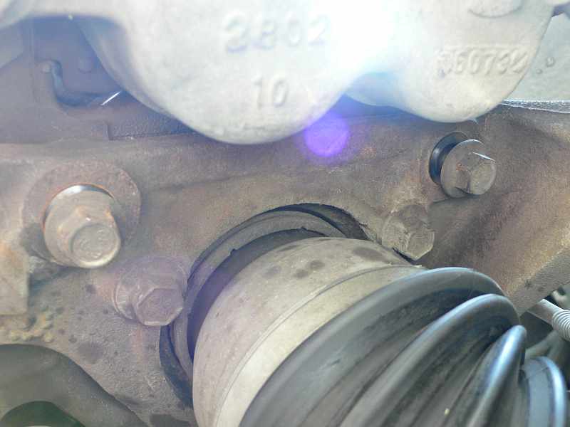 Remove Caliper Mounting Bolts