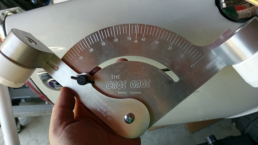 Cage Gauge Tubing Tool