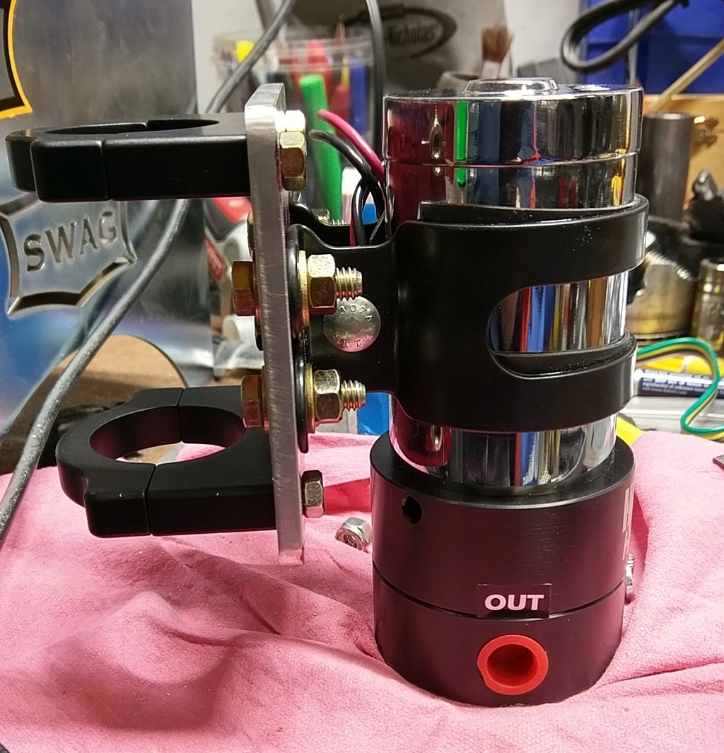 Side of Fuel Pump Bracket