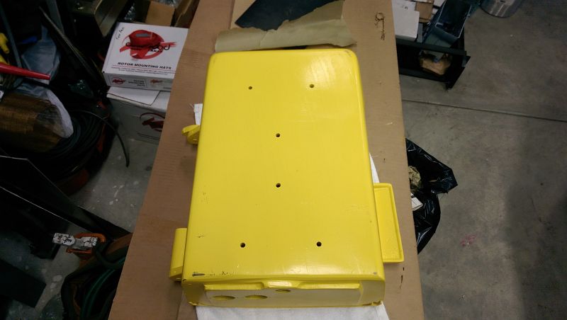 Back Side of Call Box