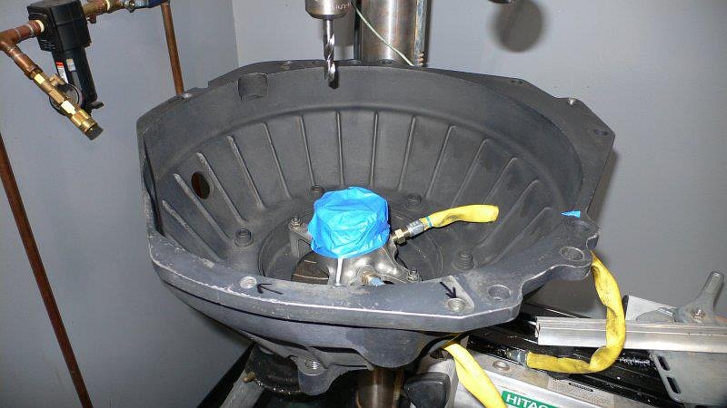 Repairing Bellhousing with Bigsert