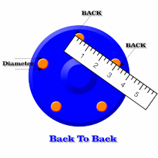 Wheel Bolt Circle Edge to Edge Bolt Measurment
