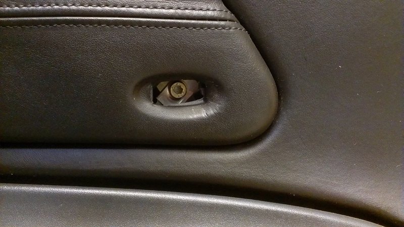 Porsche Boxster - More Hidden Bolts