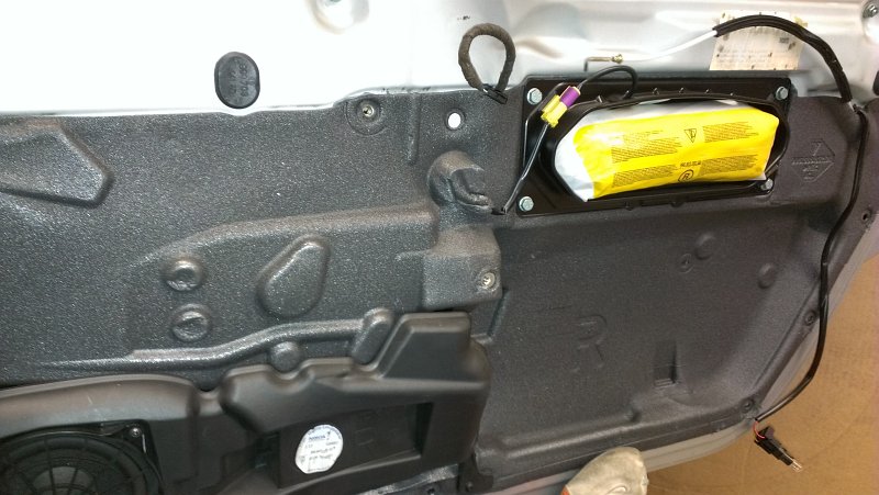 Porsche Boxster - Door Airbag Reinstall