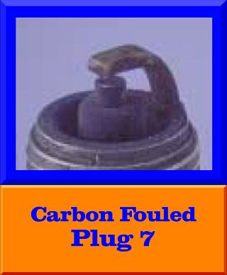 Carbon Fouled Spark Plug Carbon Fouled Spark Plug