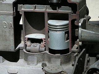 Old Engine Cutaway