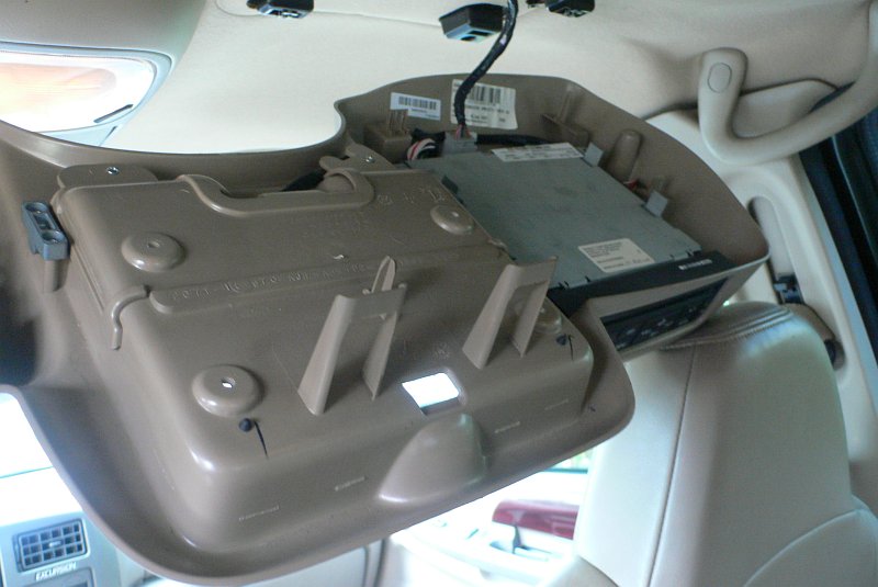 Ford Excursion Console Removed