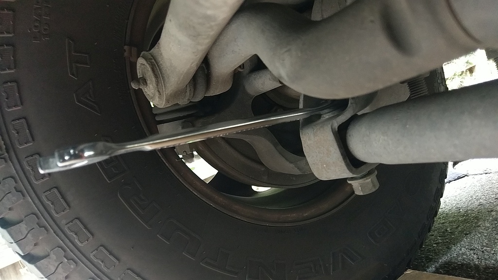 Second Bracket Bolt Removal