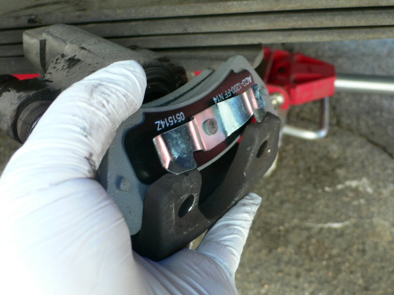 Ford Explorer Rear Outer Pad Install