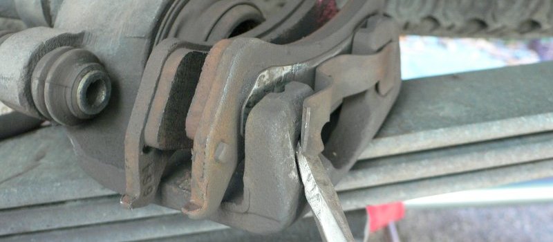 Ford Explorer Rear Brake Pad and Caliper