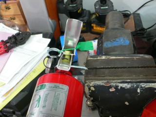 Halotron Fire Extinguisher Mounting