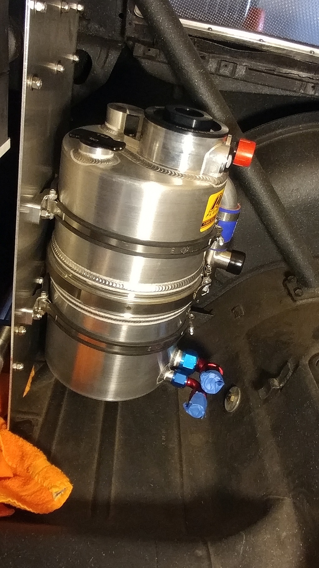 Fitted Peterson Dry Sump Tank