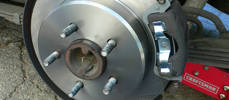 Ford Explorer Rear Brake Job Completed