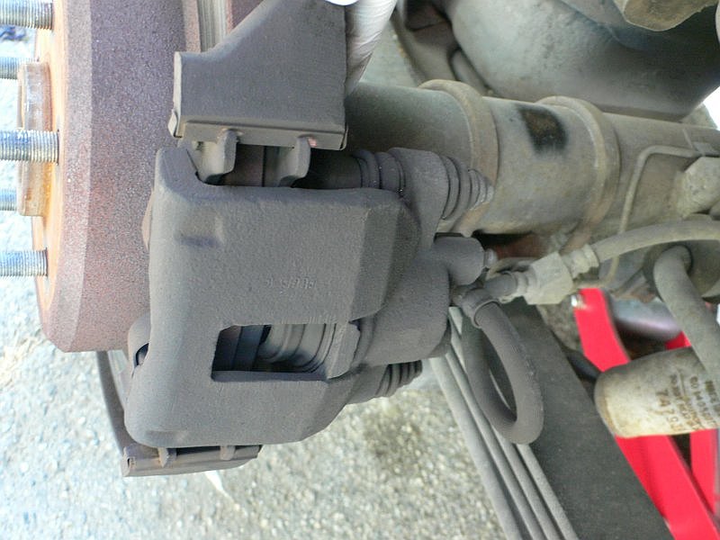 Rear Caliper Top View