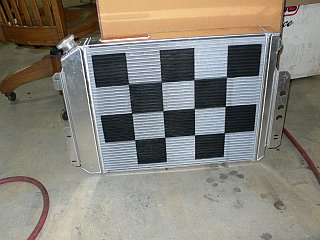 Mustang Fluidyne Radiator Swap