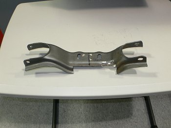 Mustang Crossmember Hacked for T101