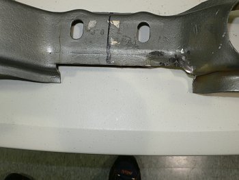 Mustang Crossmember Cut