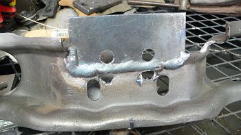 Mustang Crossmember Welding for T101