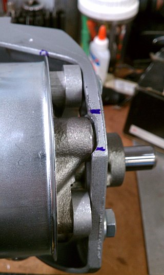 Powerstroke with Saginaw Pump