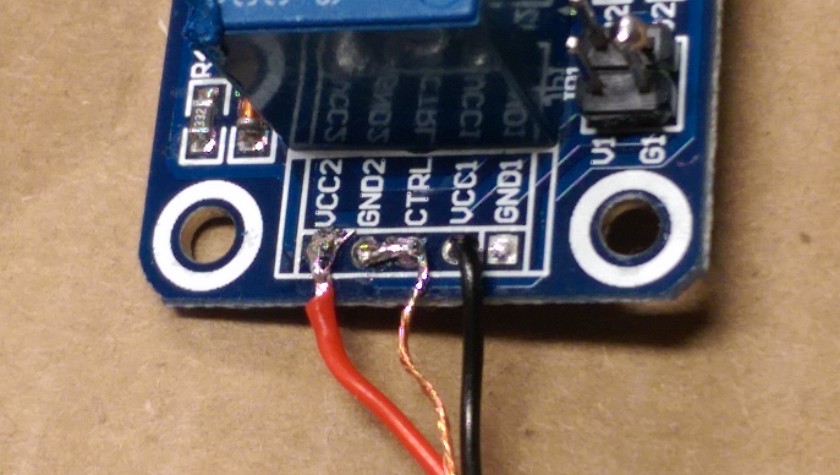 Relay Module Soldering