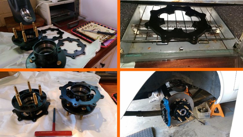 Speedway Engineering Hubs Brake Install