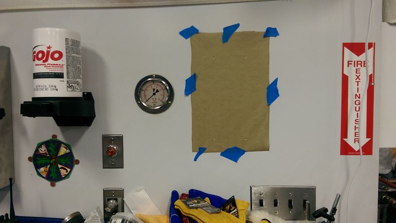 Call Box Mounting Template