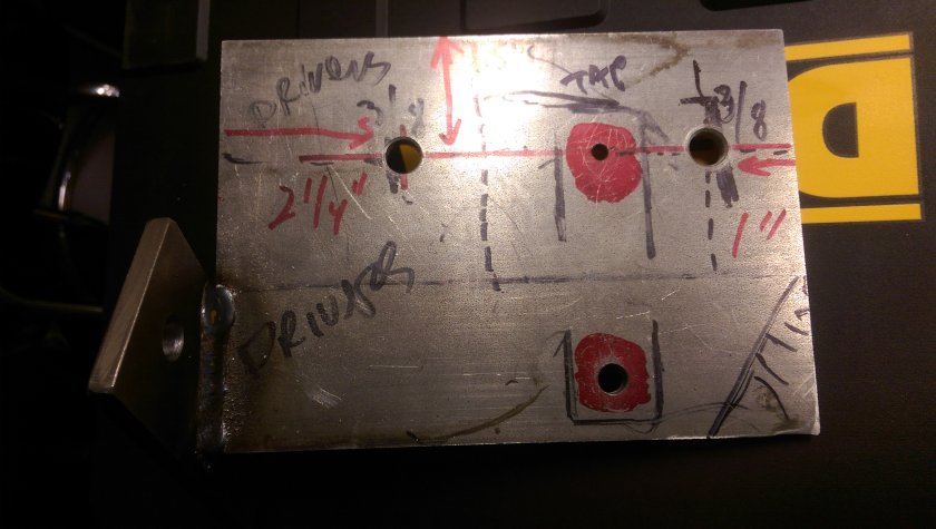 Tiger Sway Bar Mount Markings