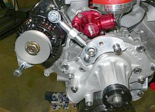 Tiger Water Pump and Alternator