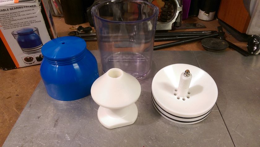 Aven Pro Portable Wheel Bearing Packer Apart