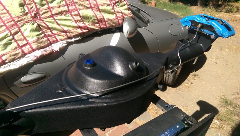 Axle Brake Line Routing