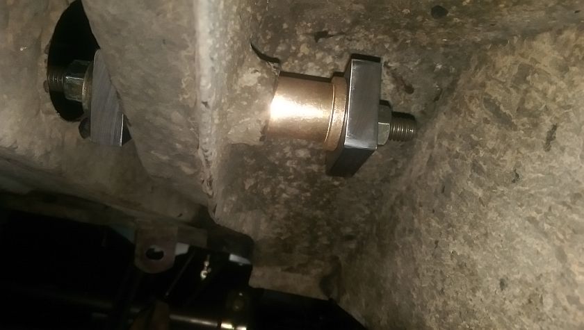 Install Bronze Bushing
