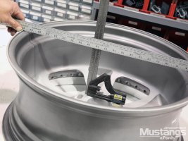 How to measure wheel backspace
