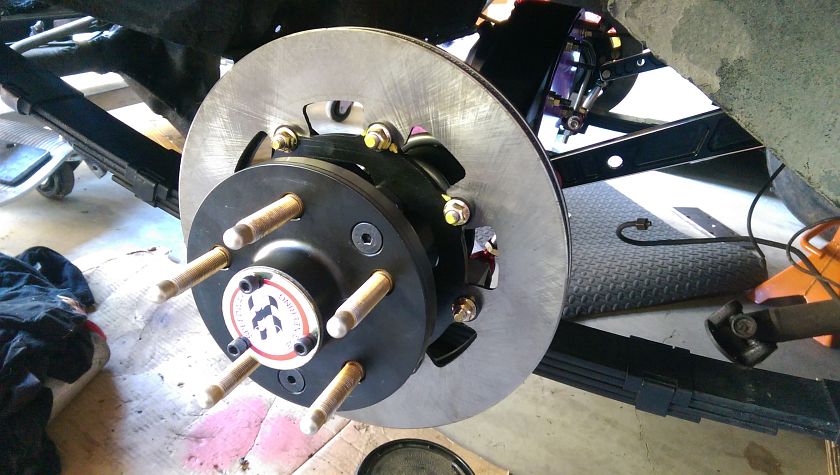 Speedway Engineering Mod-lite hub installed