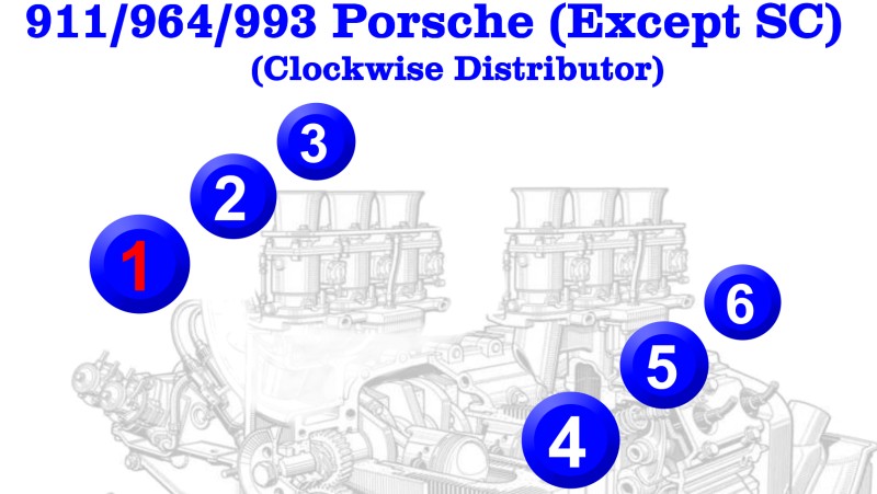 Porsche 911 964 993 firing-order