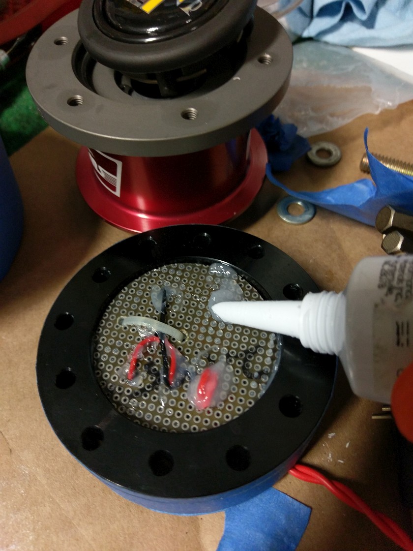 Sealing the back side