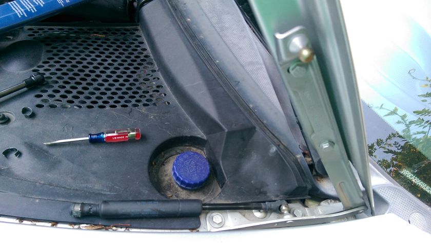 Remove Old Support Cylinder