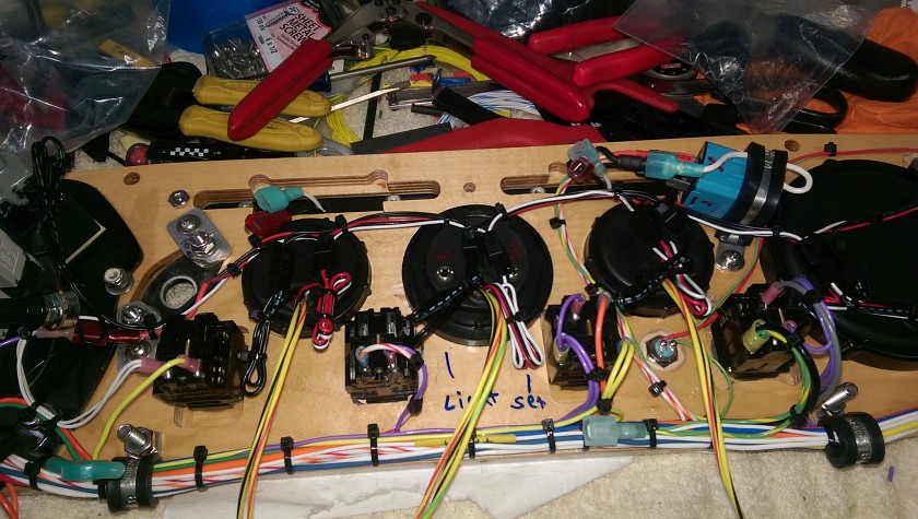 Sunbeam Dash Rear Wriring