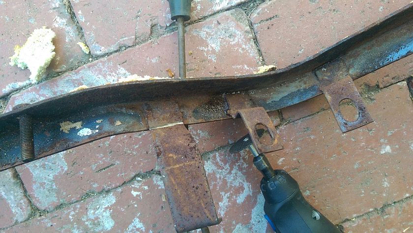 Sunbeam Tiger Dash Pad - Removing Vent Controls