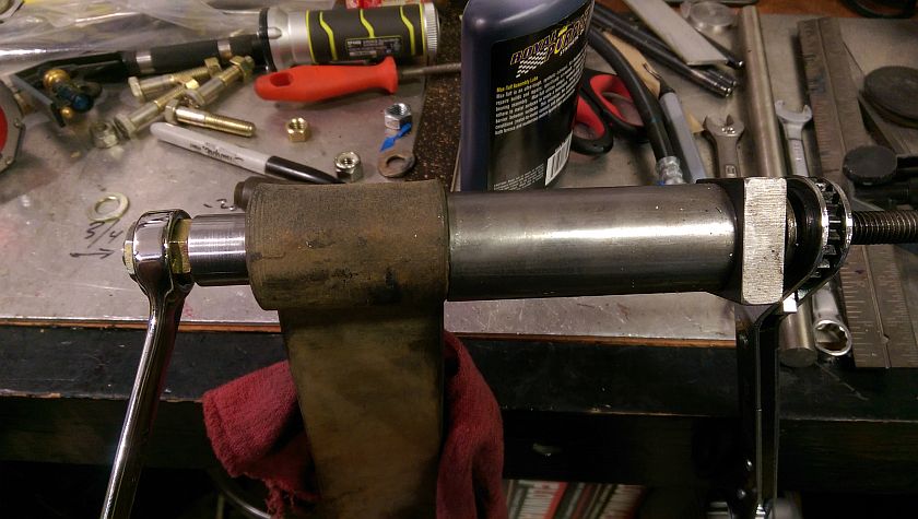 Pulling Leaf Spring Bushing