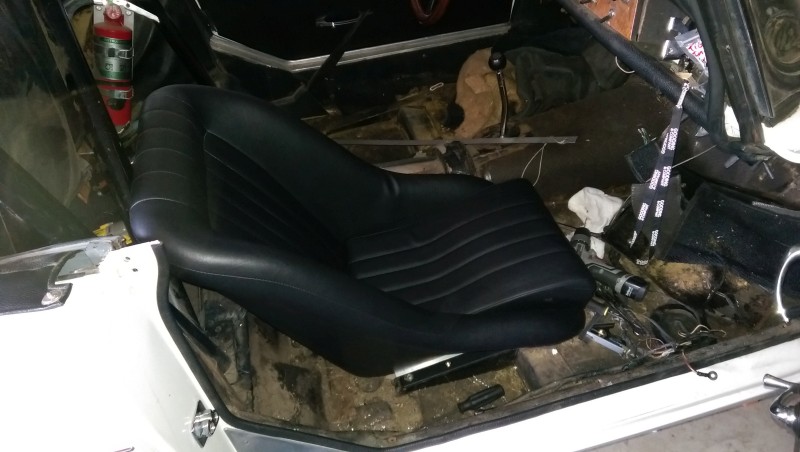 Sunbeam Tiger Racing Seat Install