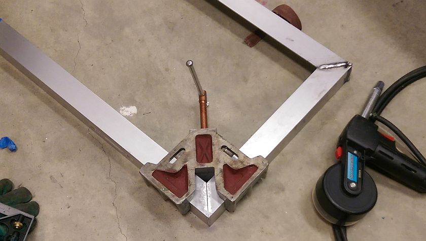 Welding Fuel Cell Bottom Tray