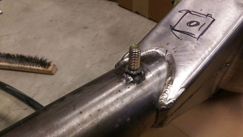 Welding Brake Line Tee Bolt